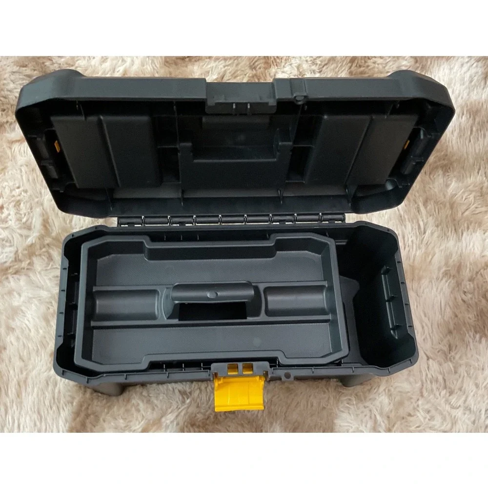 Stanley Essential 16 Inch Plastic Tool Box with Removable Tray STST16331 Black